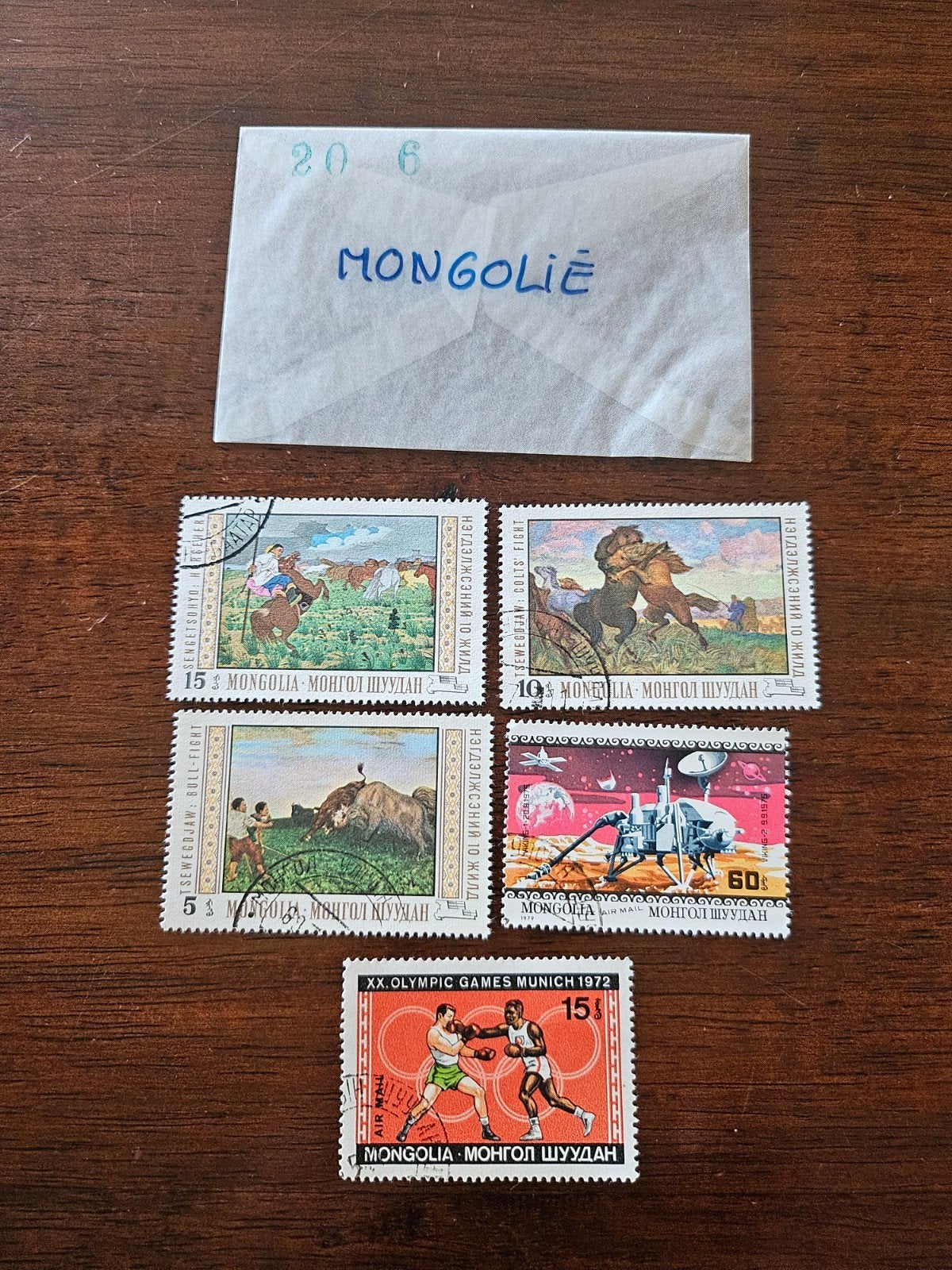 Mongolië Postzegels - Olympische Spelen en meer, Ophalen of Verzenden