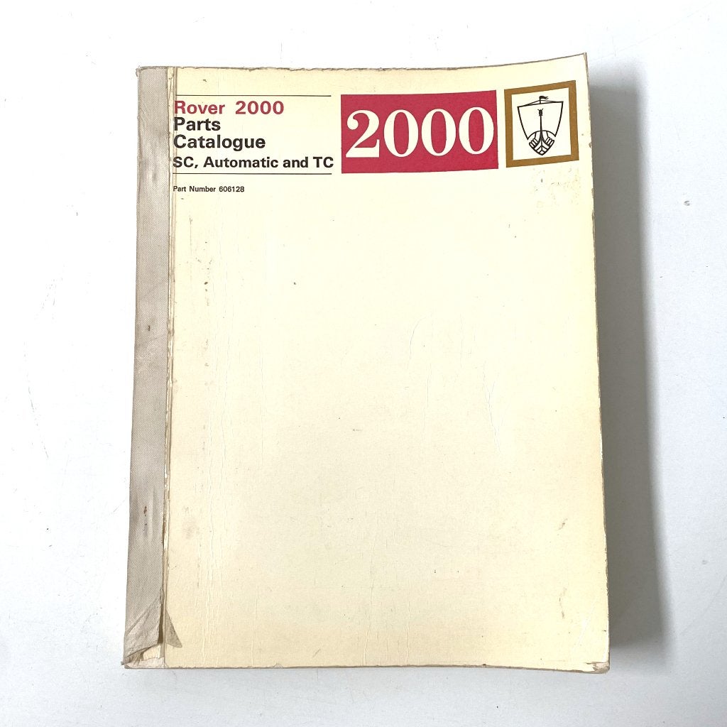 Rover P6 parts catalogue 1969, Verzenden, Gelezen, Overige merken