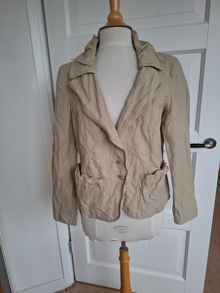 Jasje Tence mt 42, Kleding | Dames, Beige, Ophalen of Verzenden, Zo goed als nieuw, Jasje