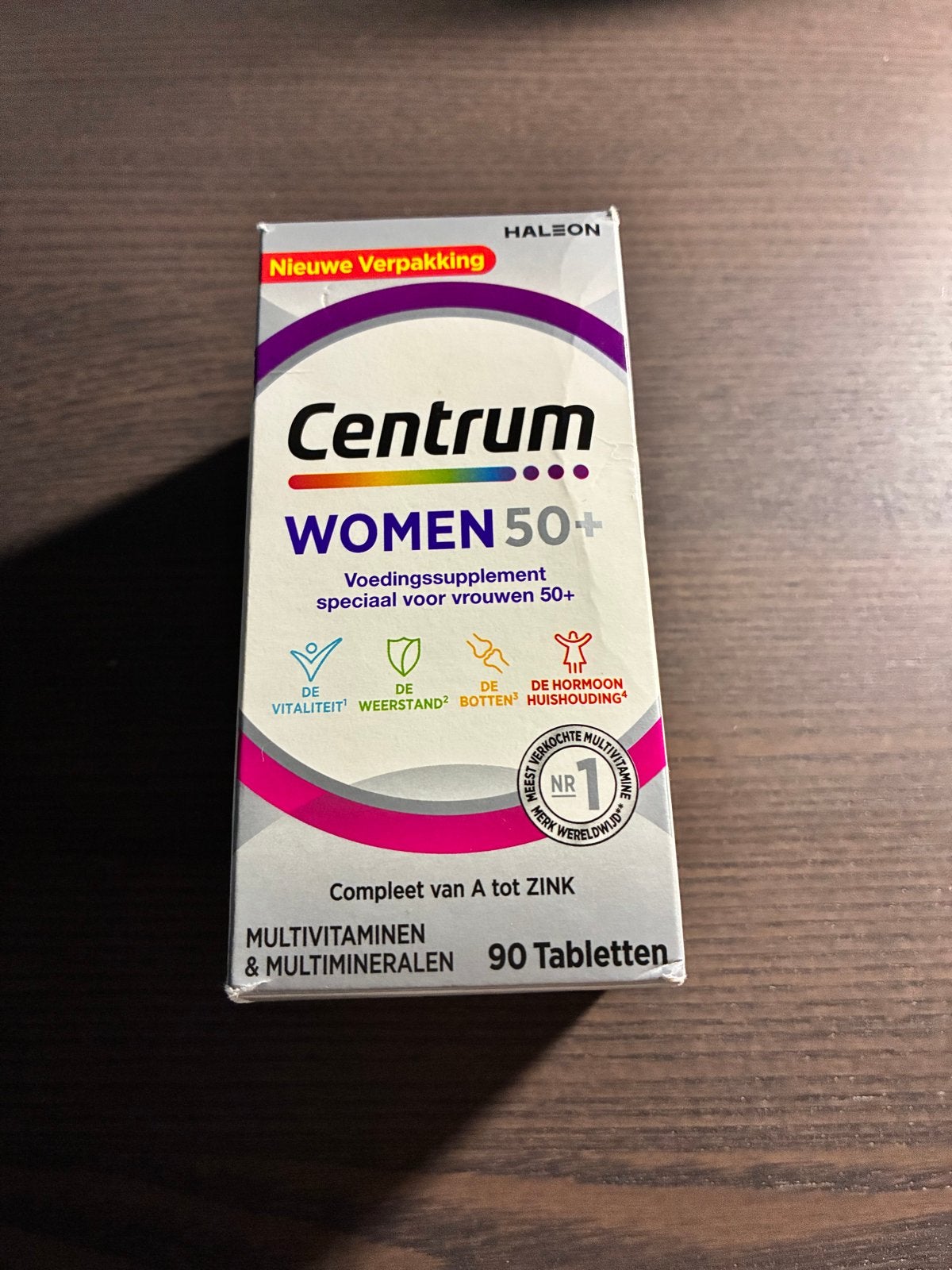 Centrum Women 50+ Multivitaminen & Mineralen 90 Tabletten, Verzenden, Nieuw, Overige typen
