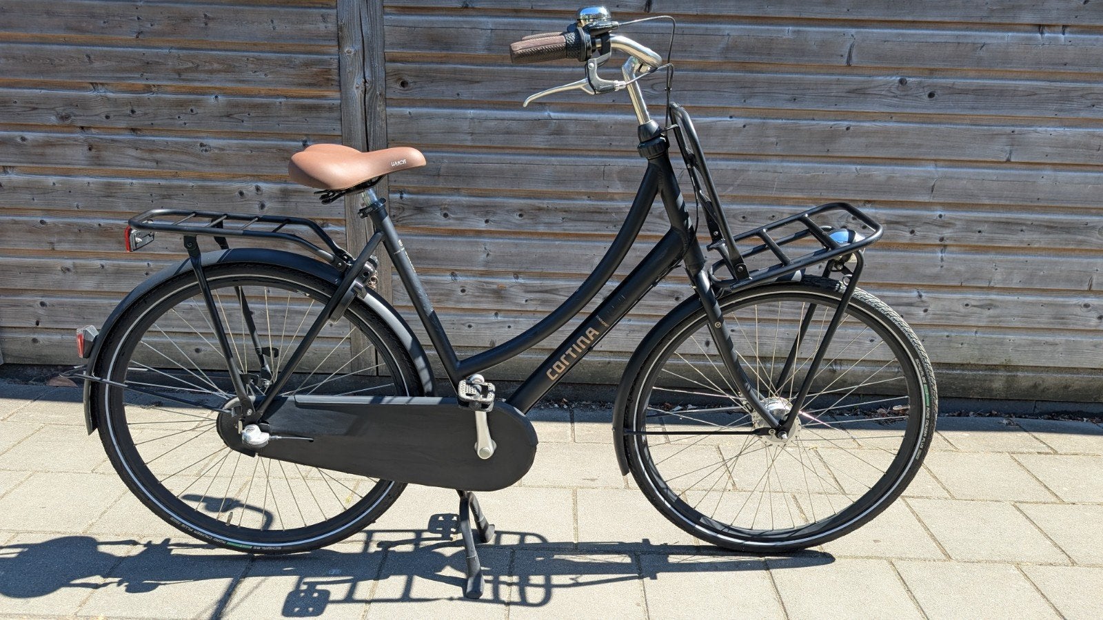Cortina U4 transport 28 inch 3 versnellingen, Ophalen, Terugtraprem, 53 tot 56 cm, Cortina U4 transportfiets