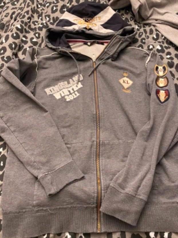 Gaaf Kingsland vest sweater hoodie hoody, Dieren en Toebehoren, Blauw, Kingsland, Dames, Ophalen of Verzenden