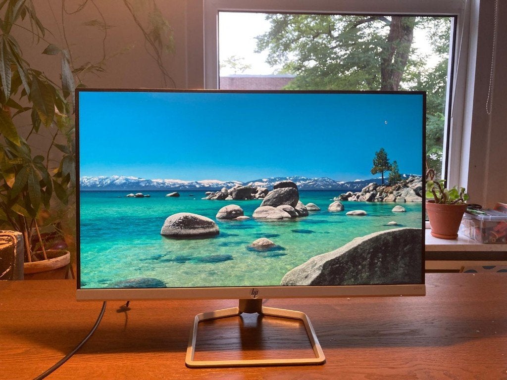 HP 24fw 23,8 inch Full HD IPS Monitor – Zilver / Wit, Kantelbaar, HDMI, Full HD, Ophalen of Verzenden