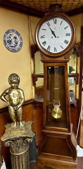 Klok Staand Horloge London 204cm Notenhouten Kast
Prachtig k, Ophalen