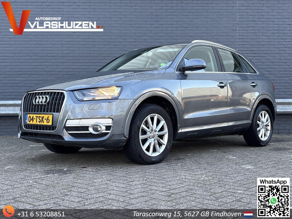 Audi Q3 2.0 TFSI quattro Pro Line Automaat | Climate | Cruis, Auto's, Audi, Euro 5, Stof, Gebruikt, Zwart