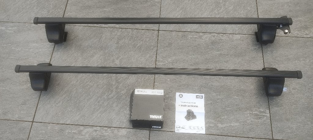 Dakdragers Thule voor  BMW X1  (ook andere auto's mogelijk)., Ophalen, Zo goed als nieuw