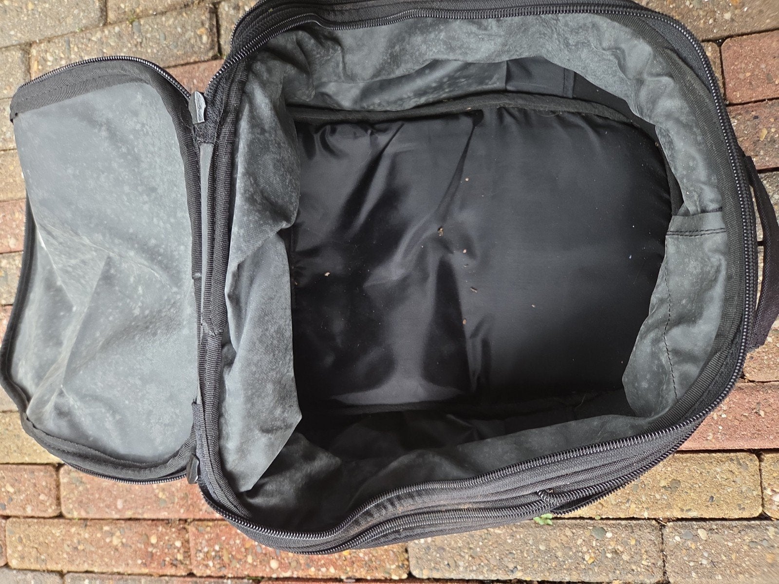 Motorfiets tanktas met transparant bovenvak, Ophalen, Gebruikt