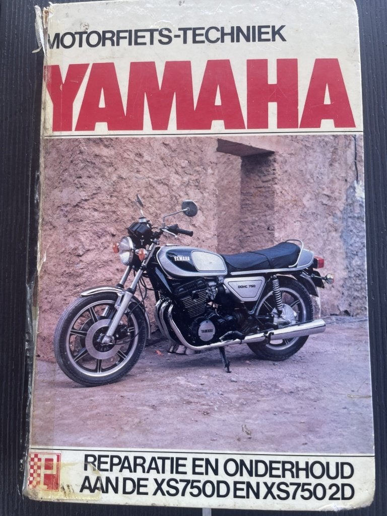 werkplaatshandboek YAMAHA XS750; 11,95 euro;, Motoren, Ophalen of Verzenden, Yamaha