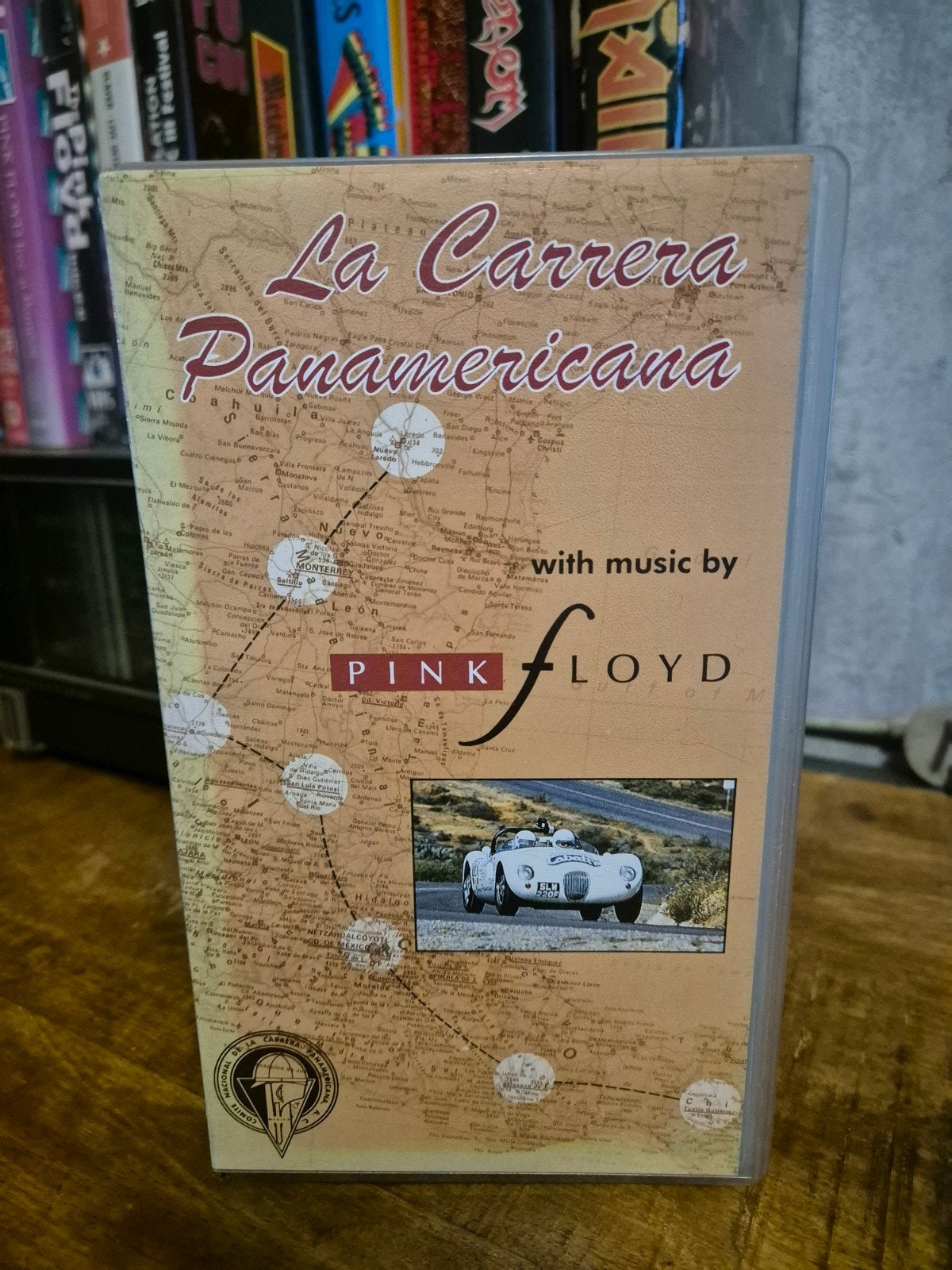 La Carrera Panamericana VHS - Pink Floyd Soundtrack, Cd's en Dvd's, Documentaire, Alle leeftijden, Ophalen of Verzenden, VHS