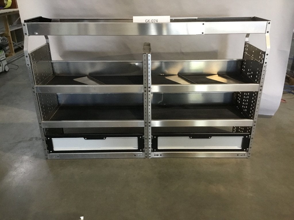 Aluminium TOM-LOCK bedrijfswagen inrichting GK-074, Ophalen of Verzenden