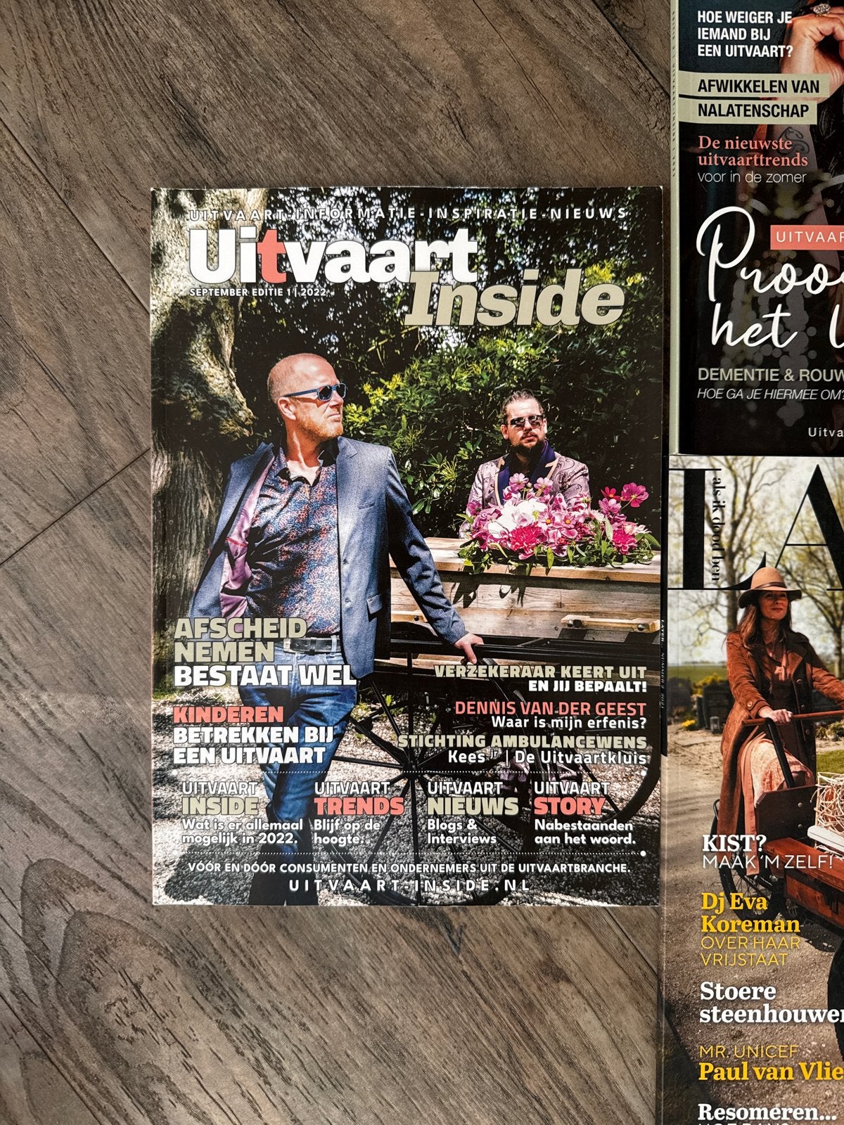 Uitvaart Inside Magazines - Later | Div edities izgs, Ophalen of Verzenden, Zo goed als nieuw, Overige typen
