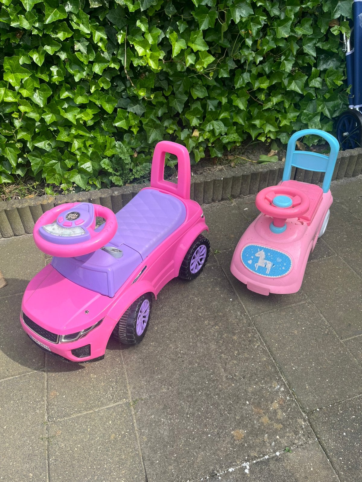 2 loopauto’s gratis, Ophalen, Gebruikt