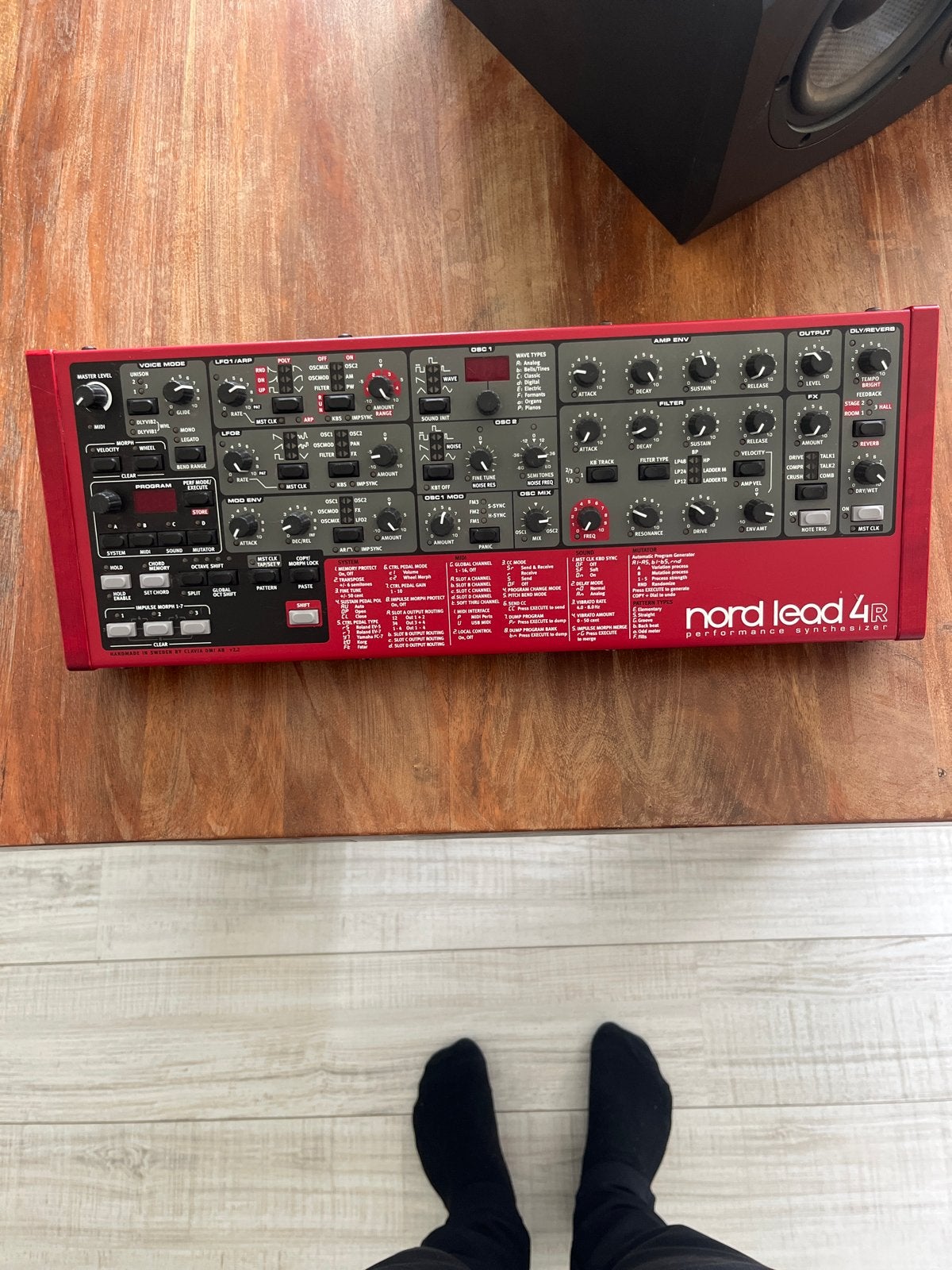 Nord Lead 4R Rack Synthesizer (moet weg), Muziek en Instrumenten, Synthesizers, Overige aantallen, Zo goed als nieuw, Met midi-aansluiting