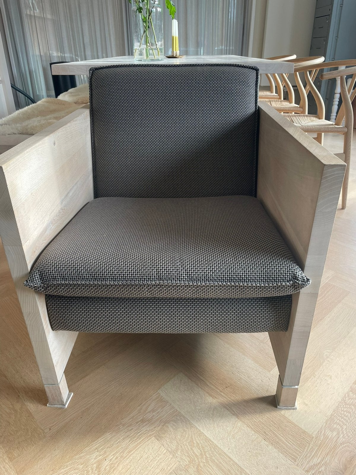 Pilat&Pilat Kristien fauteuil, Ophalen, Hout, Gebruikt, Design