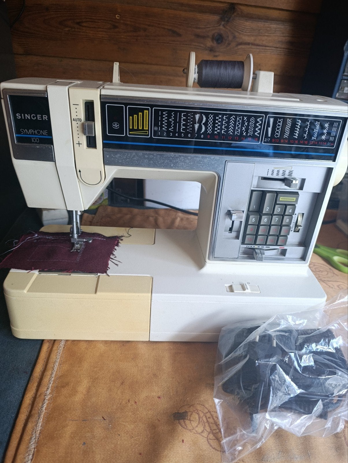 Singer Symphonie 100 Naaimachine - Gebruikt, Ophalen of Verzenden, Gebruikt, Naaimachine, Singer