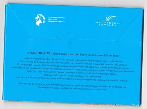 Afsluitdijk 75 - Map met 12 Kaarten, Ophalen of Verzenden