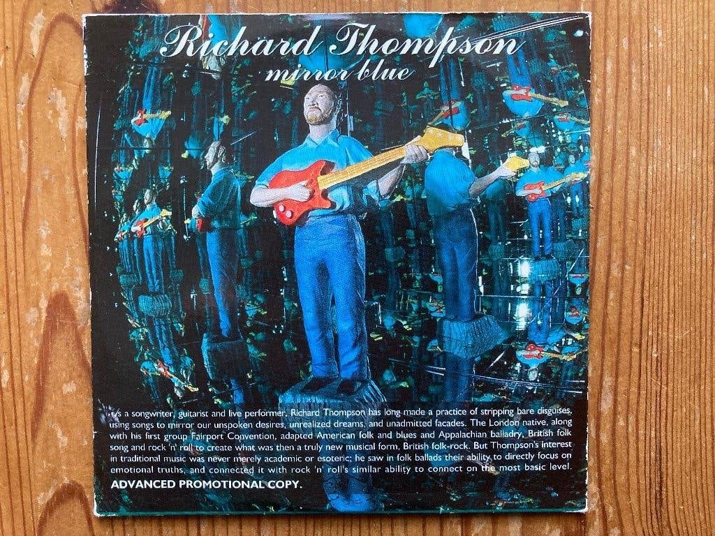 richard thompson, Cd's en Dvd's, Ophalen of Verzenden, Folk Rock, Album, Promo