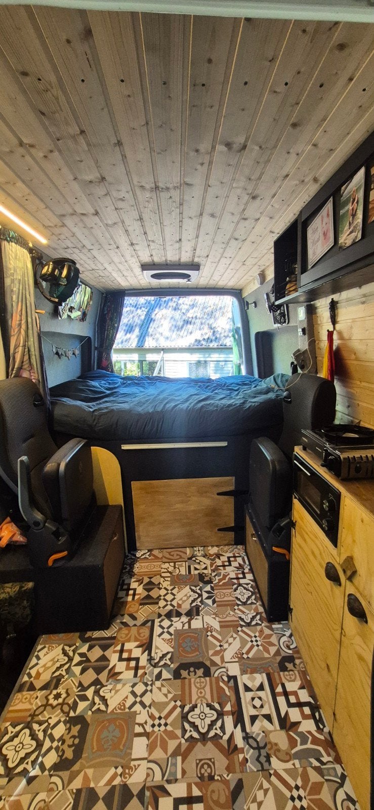Camper VW Crafter, 2 persoons, Caravans en Kamperen, Buscamper of Camperbus, Volkswagen, Tot en met 2, Particulier