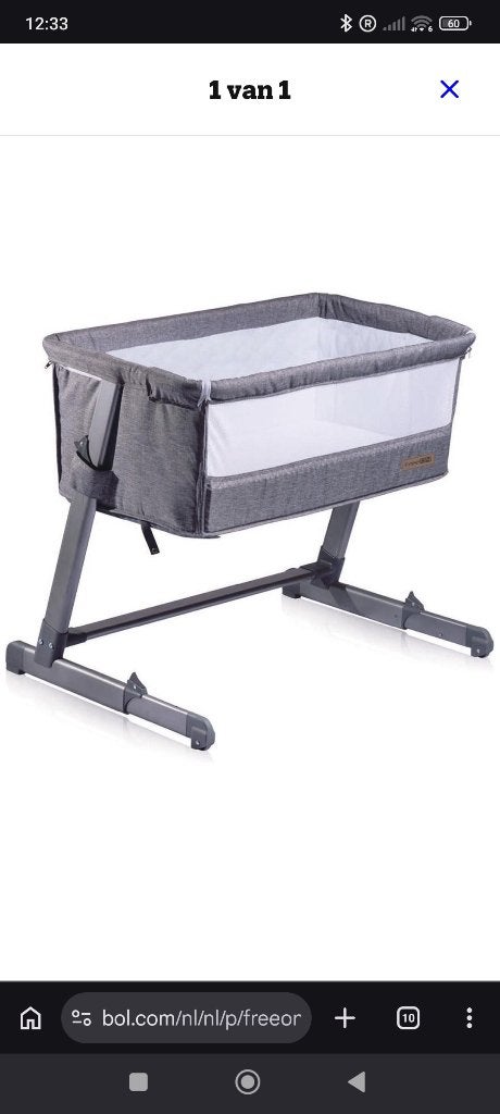 Cosleeper/co sleeper/ babybed/ babywieg, Ophalen, Zo goed als nieuw, Wieg