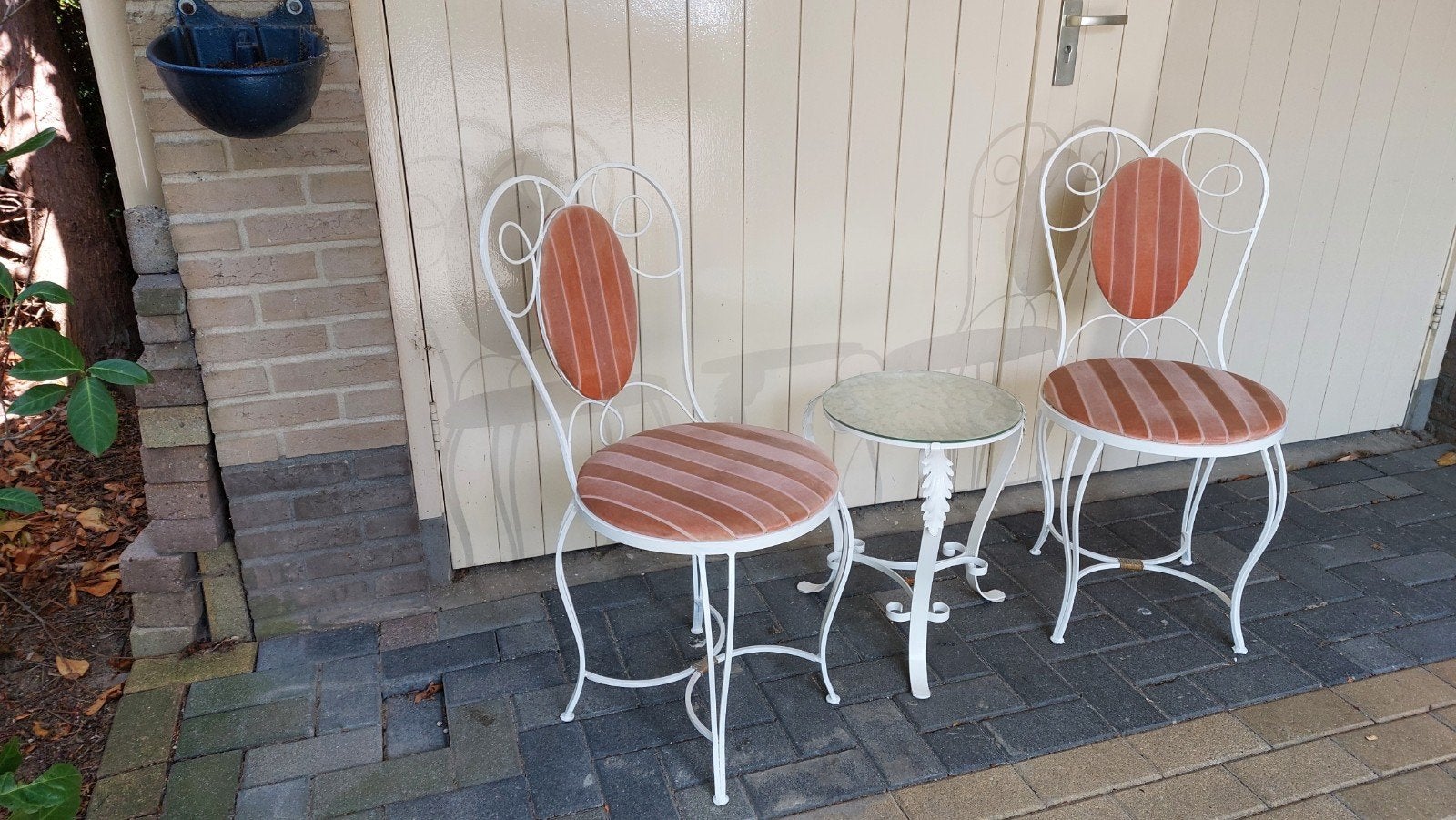 Te koop tafel en 2 stoelen, Huis en Inrichting, Ophalen
