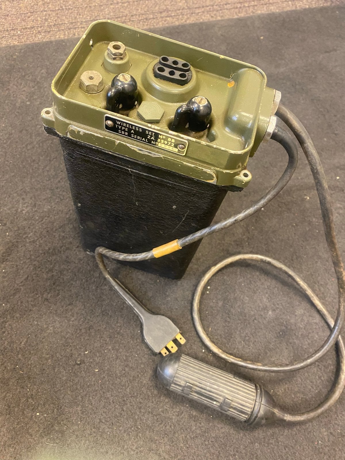 Vintage Wireless Set No 88A - Type A ZA 32972, Telecommunicatie, Zenders en Ontvangers, Ophalen of Verzenden, Gebruikt, Zender en Ontvanger