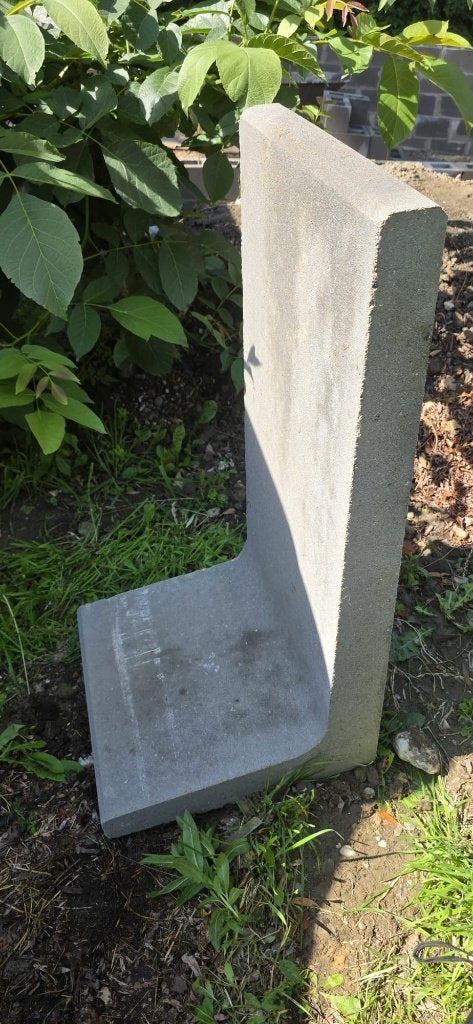 L-element, Tuin en Terras, Bielzen en Borders, Ophalen, 25 tot 50 cm, Overige typen, Nieuw