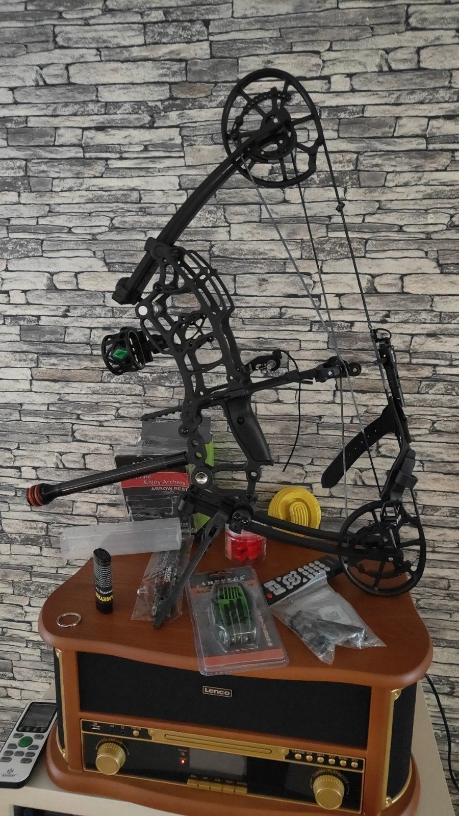 Compoundboog met accessoires -  nieuw, Ophalen of Verzenden, Nieuw, Compoundboog