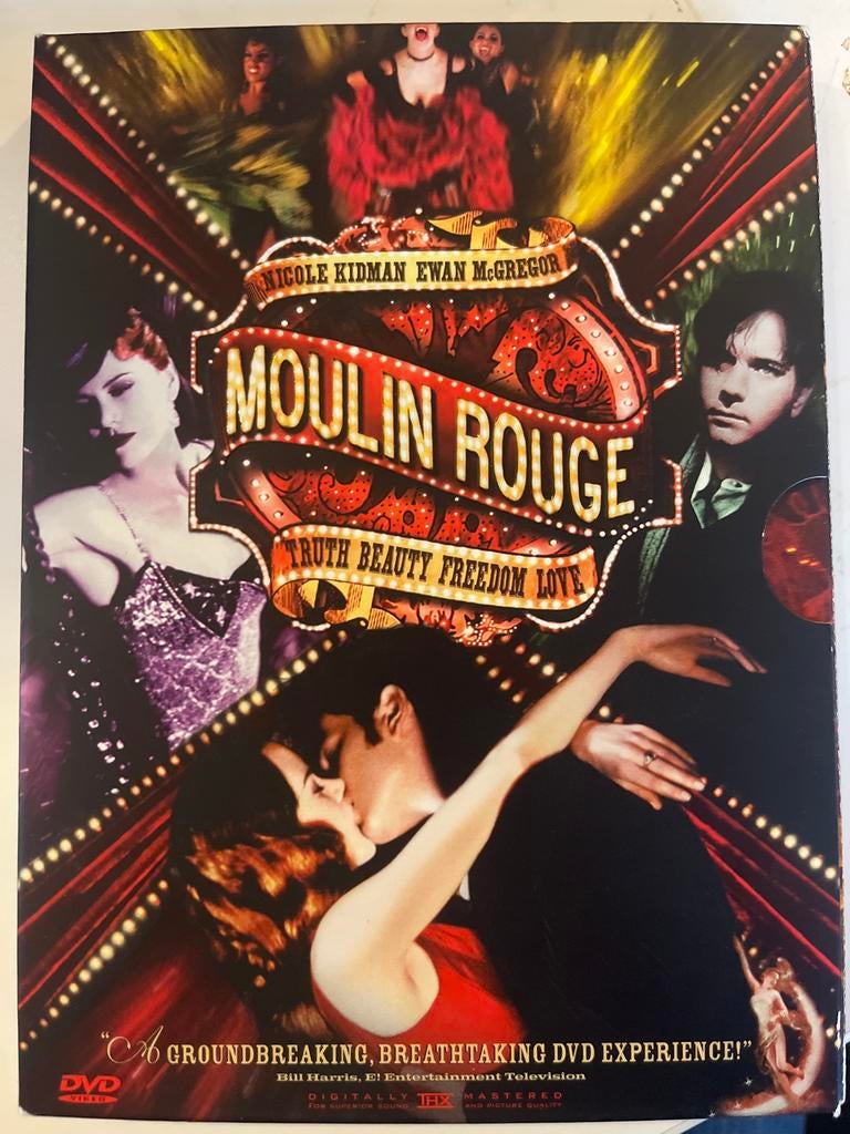 Moulin Rouge! DVD - Musical met Nicole Kidman, Vanaf 12 jaar, Ophalen of Verzenden, Gebruikt, Muziek en Concerten