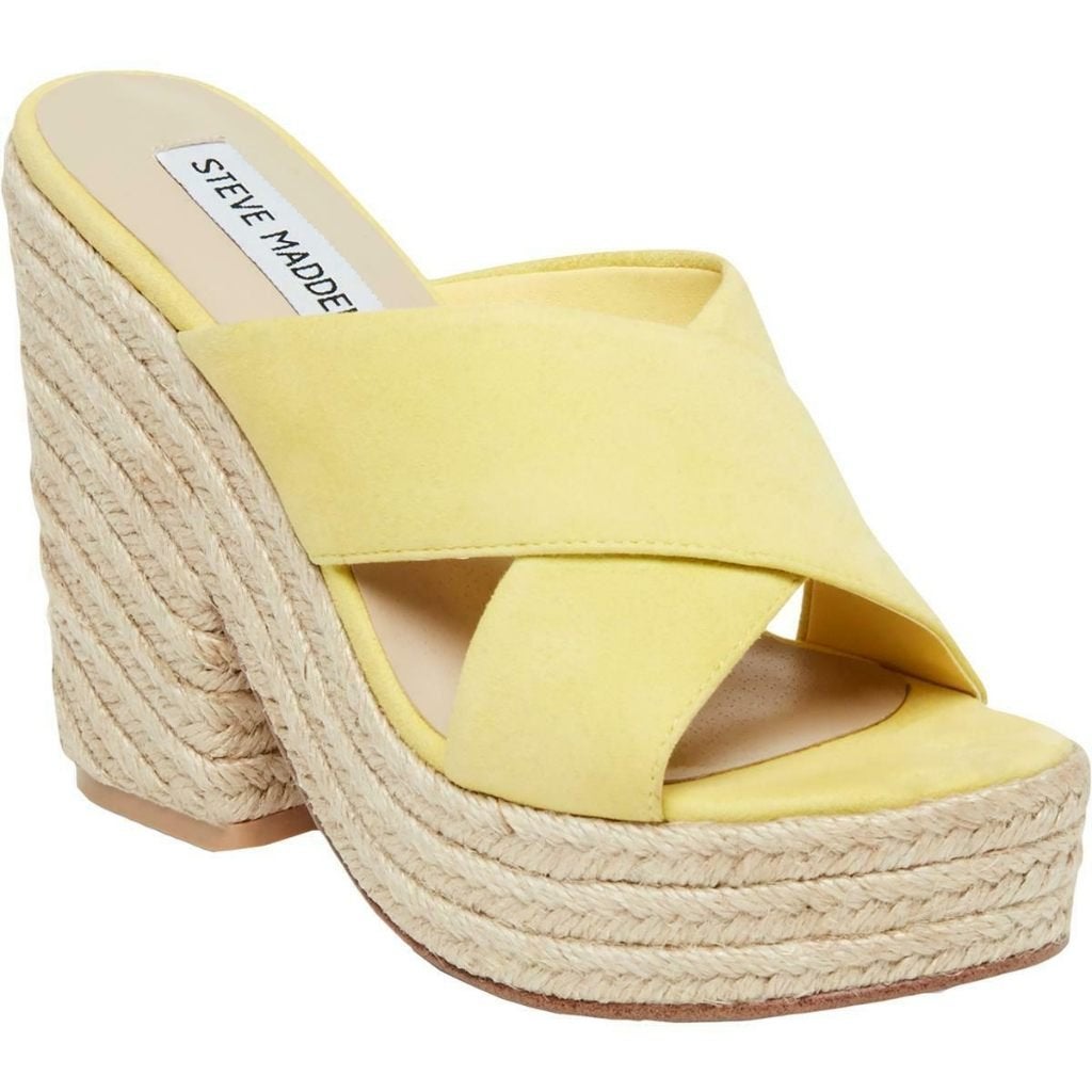 gele hoge muiltjes Steve Madden, Verzenden, Geel, Steve Madden, Nieuw