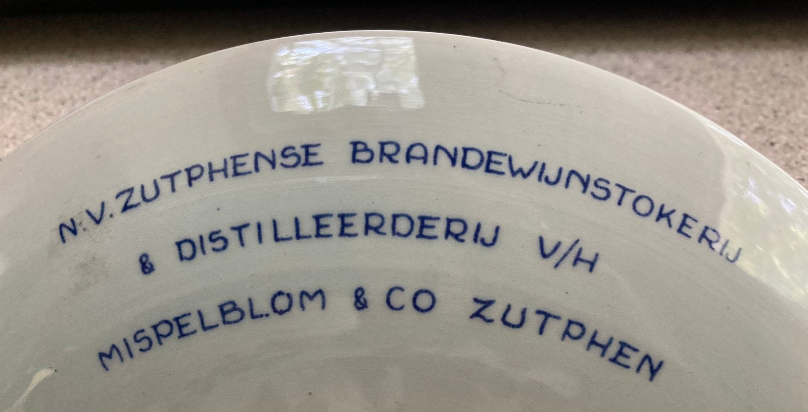 Zutphense Brandewijnstokerij Distilleerderij Mispelboom & Co, Ophalen