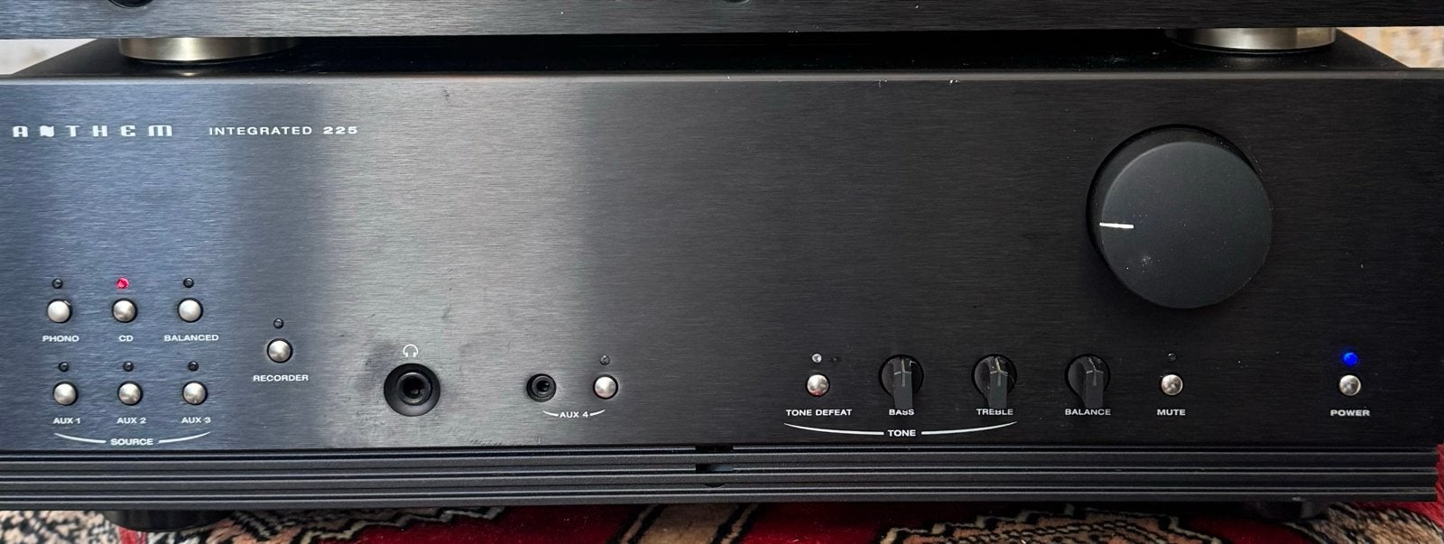 Anthem Integrated 225 Versterker - High-End Audio, Gebruikt, 120 watt of meer, Stereo, Ophalen
