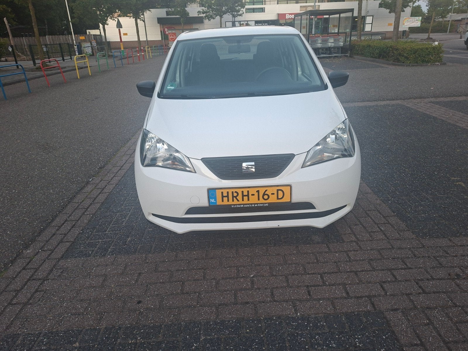 Seat Mii 1.0 44KW 5D 2014 Wit, Auto's, Seat, Voorwielaandrijving, 4 stoelen, Mii, Wit
