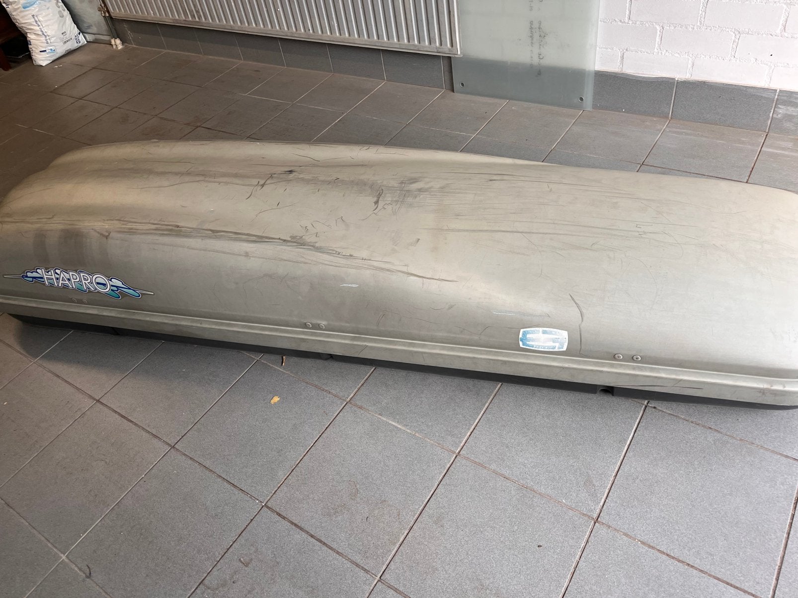 Dakkoffer / skibox, Auto diversen, Ophalen, Gebruikt
