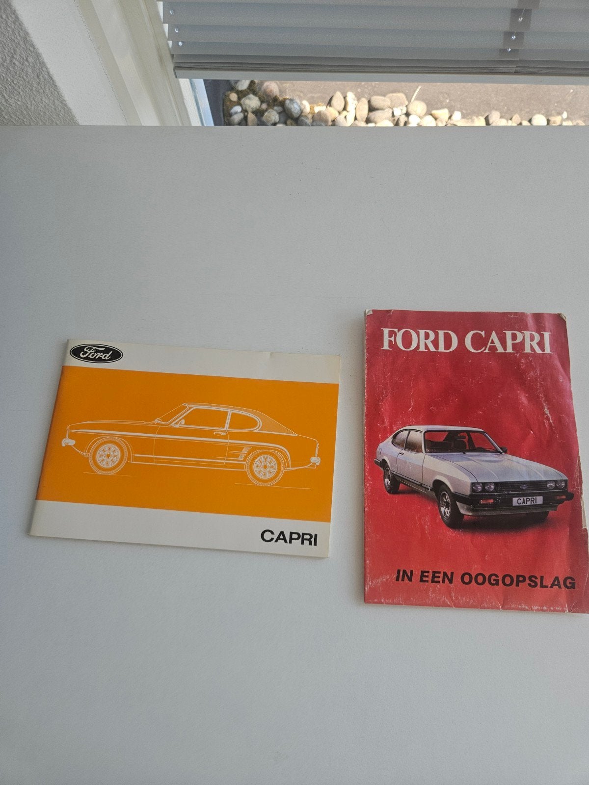 FORD CAPRI handleiding en folder, Ophalen of Verzenden