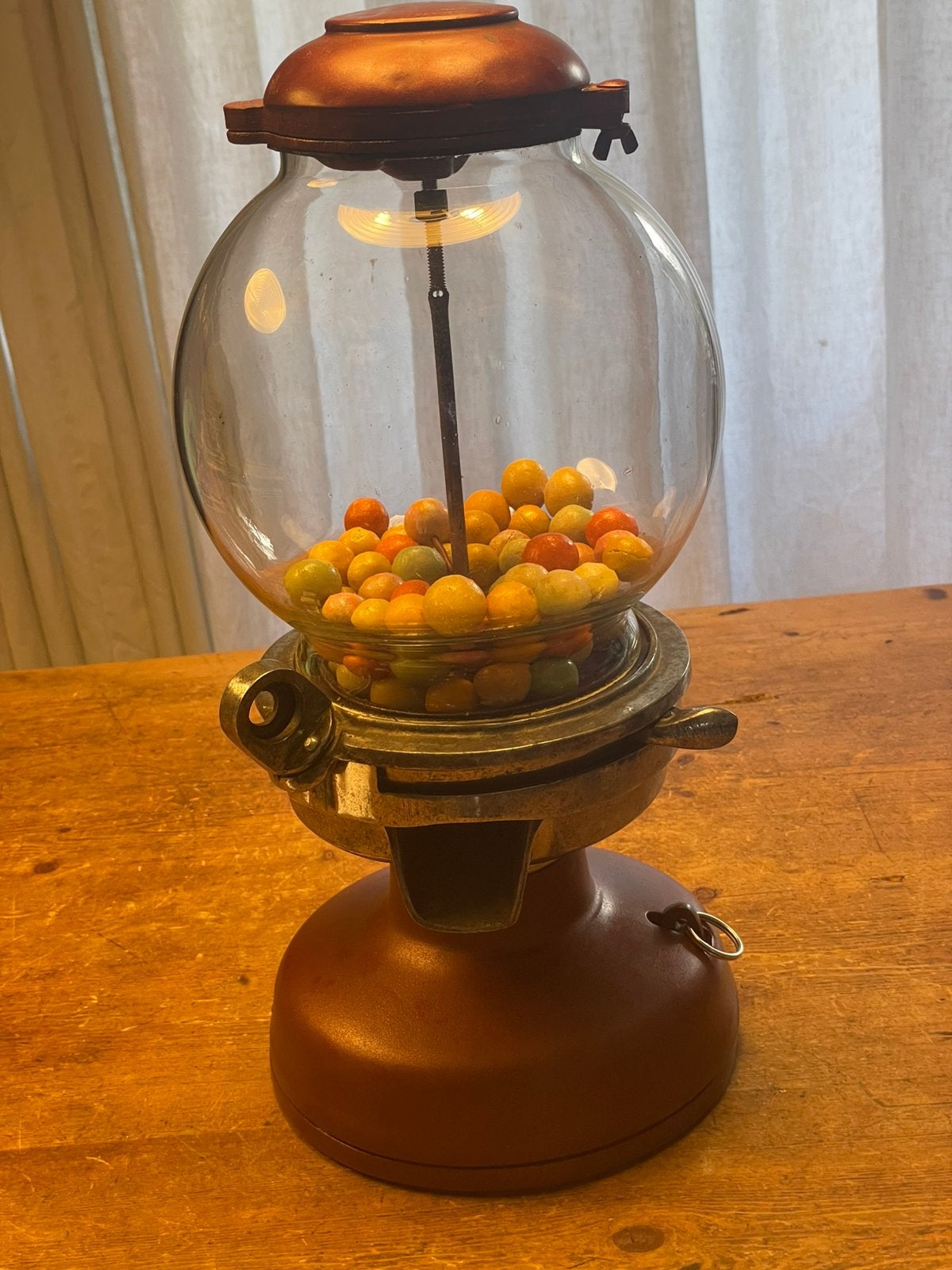 Vintage kauwgumballen automaat., Verzamelen, Ophalen, Gebruikt, X, X