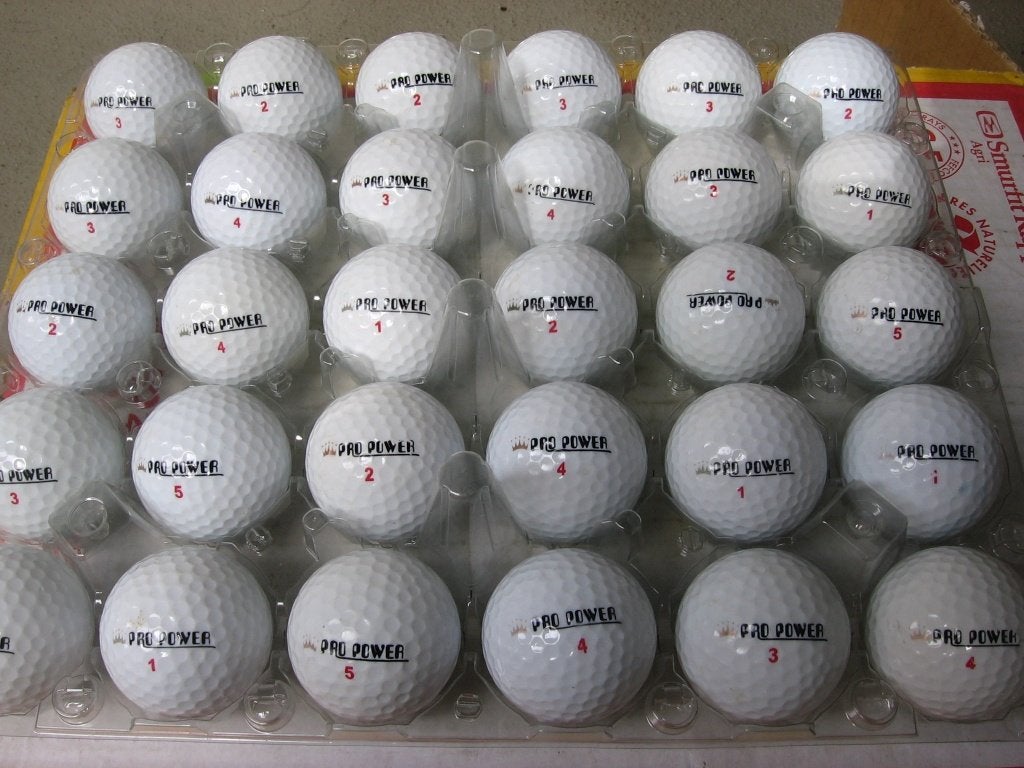 Golfballen    Pro Power, Sport en Fitness, Ophalen, Gebruikt, Bal(len)