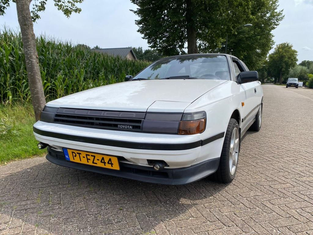 Toyota Celica 2.0 GT (3S-GE) Cabriolet U9 1988 Wit, Auto's, Toyota, Voorwielaandrijving, 4 cilinders, Cabriolet, Wit