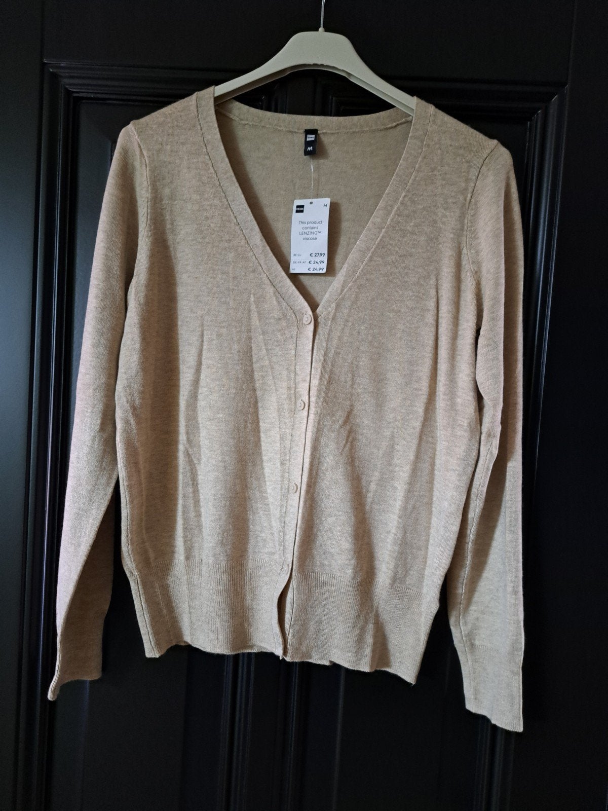 VEST MAAT M NIEUW NIEUWPRIJS 24.99 EURO, Ophalen of Verzenden, Nieuw, Maat 38/40 (M), Beige
