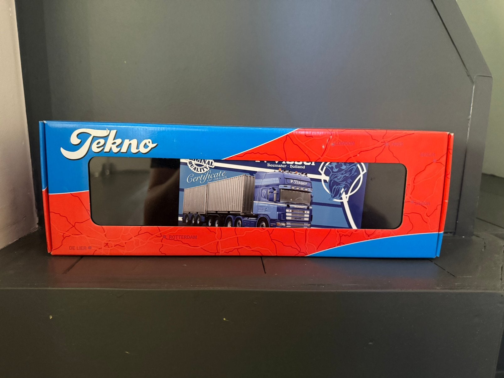 P.Visser transport, Ophalen of Verzenden, Zo goed als nieuw, Bus of Vrachtwagen, Tekno