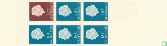 Postzegelboekje PB 3 Koningin Juliana NL 1965 Postfris, Postzegels en Munten, Postzegels | Nederland, Ophalen of Verzenden