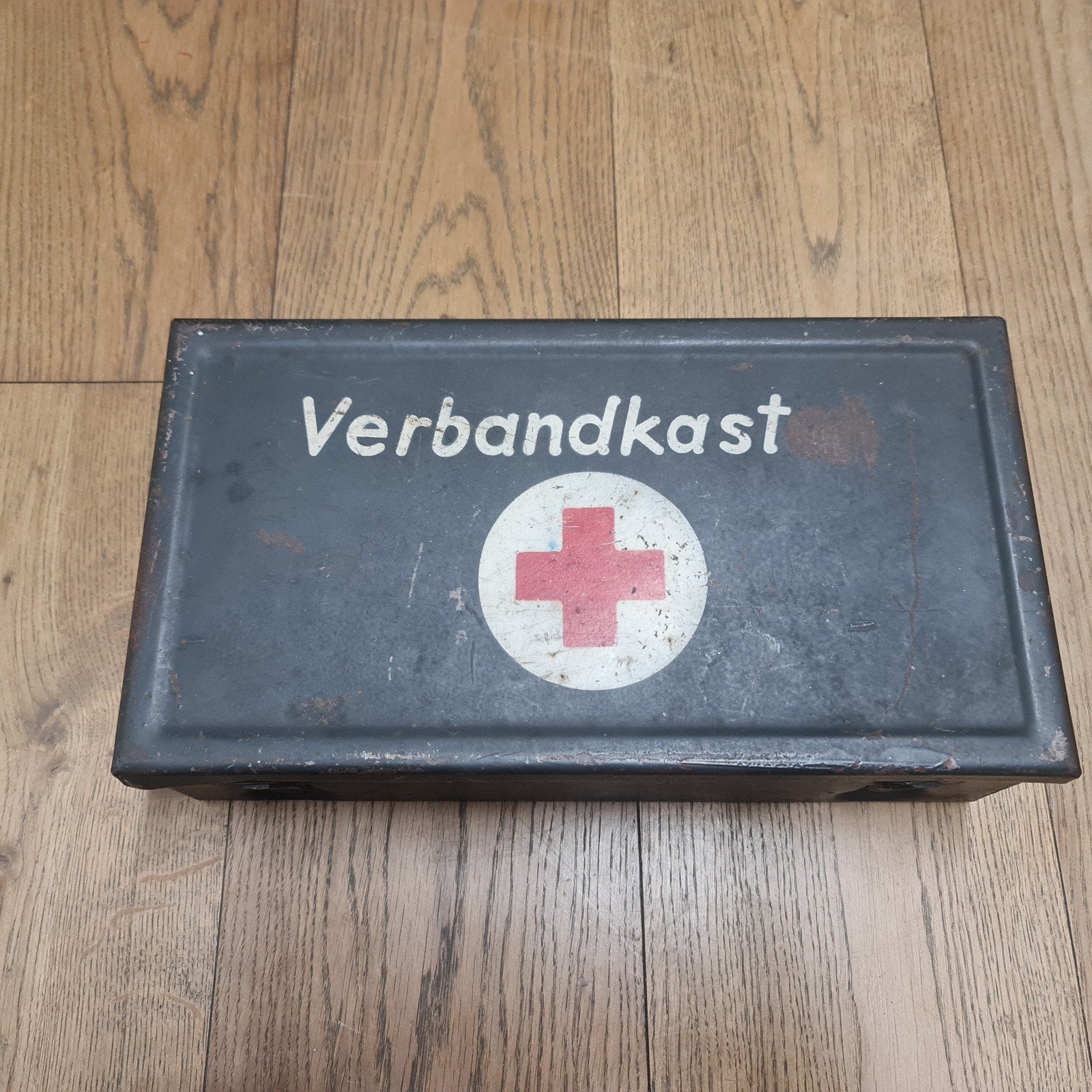 Duitse WOII verbandkasten met inhoud, Ophalen of Verzenden, Duitsland