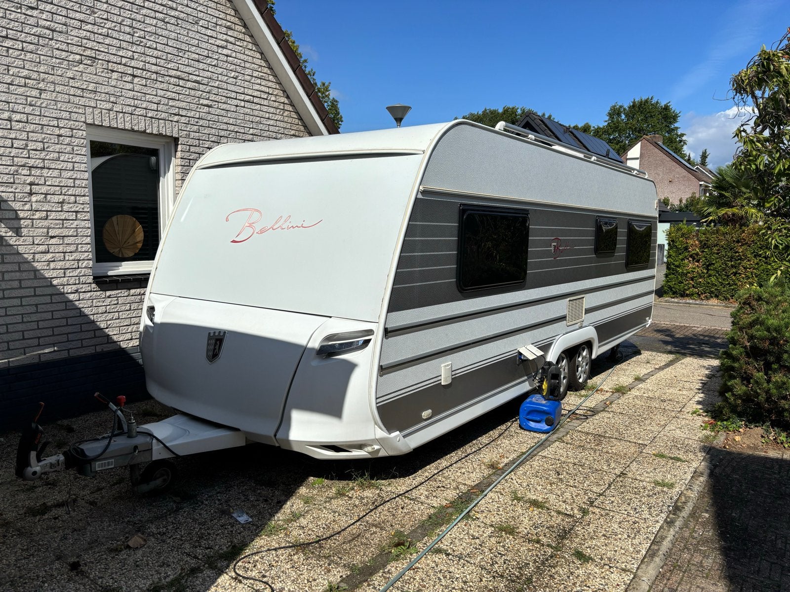 Luxe Tabbert Bellini caravan met airco en mover, Rondzit, Tabbert, 7 tot 8 meter, Particulier