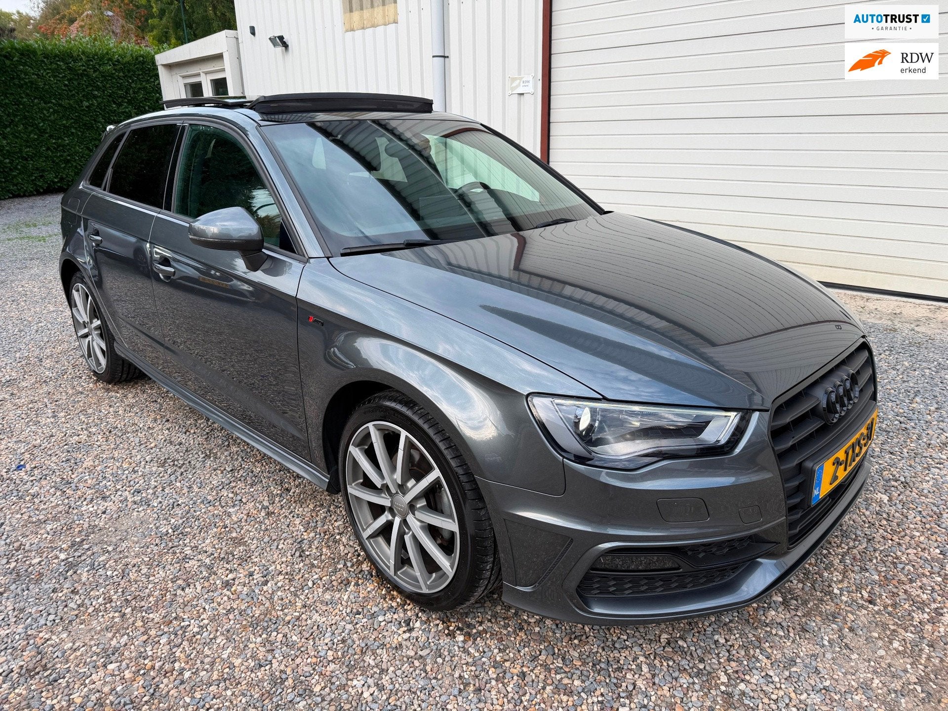 Audi A3 Sportback 1.4 TFSI Ambition Pro s-Line g-tron.LEER.P, Auto's, Dealer onderhouden, Gebruikt, 4 cilinders, CNG (Aardgas)