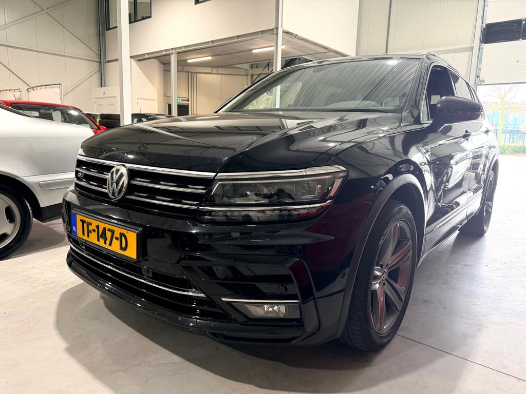 Volkswagen Tiguan Allspace 2.0 TSI 4Motion R 7P ( EX BTW ), Auto's, Volkswagen, Gebruikt, 1984 cc, Zwart, Bedrijf