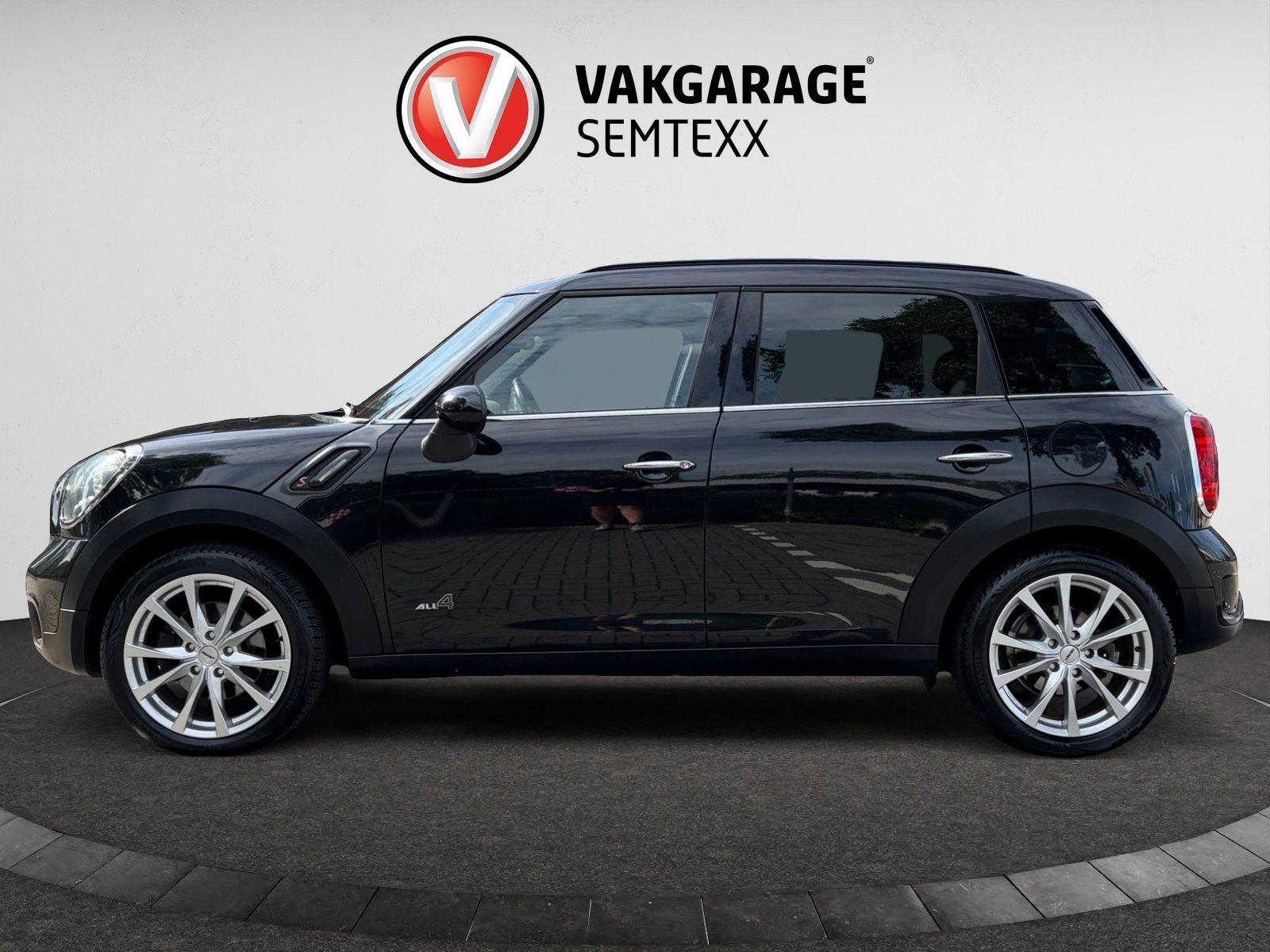 Mini Mini Countryman 1.6 Cooper S ALL4 | Automaat | Cruise |, Auto's, Euro 5, 1380 kg, Gebruikt, Zwart