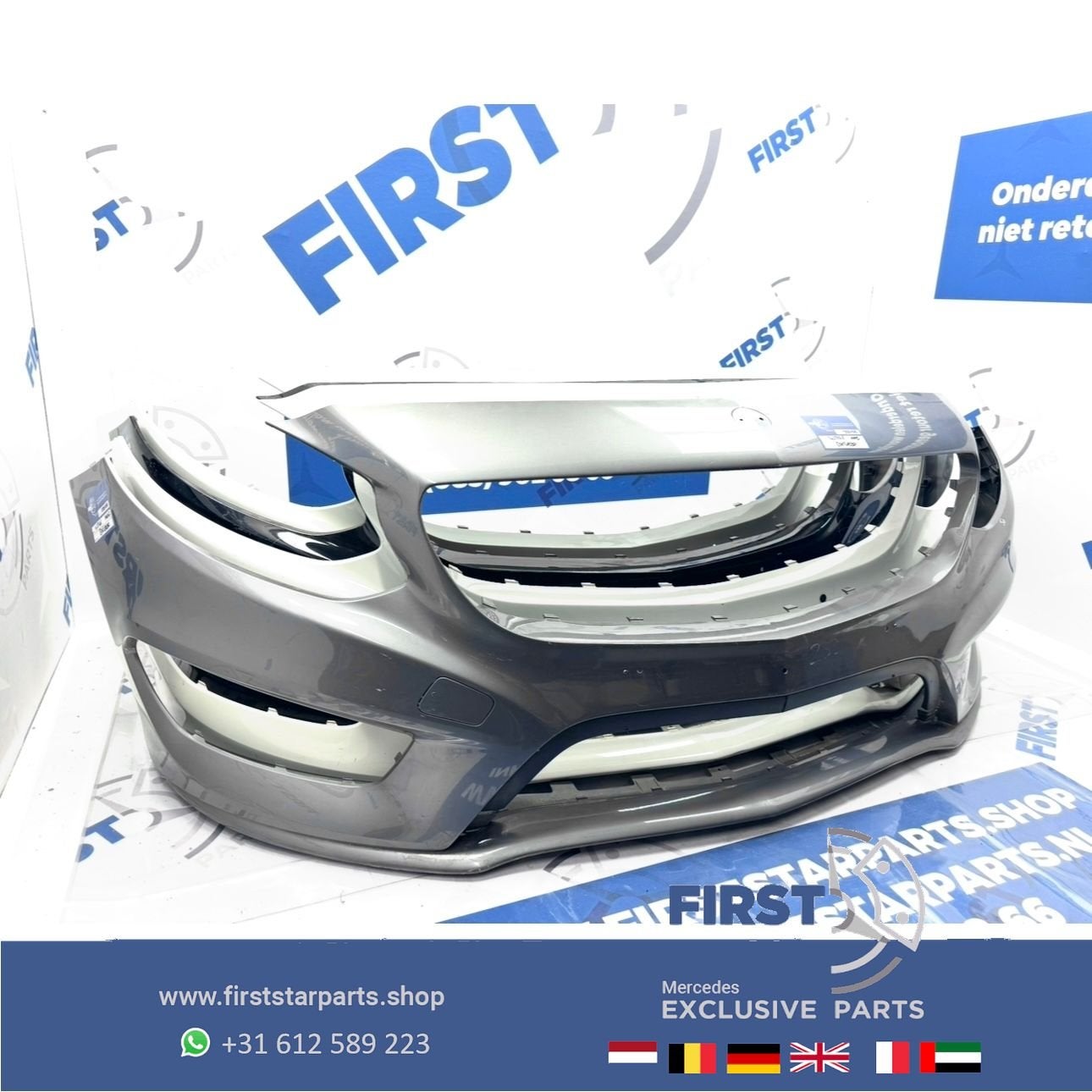 W242 W246 AMG BUMPER B Klasse Facelift Voorbumper 2018 PDC Z, Auto-onderdelen, Carrosserie en Plaatwerk, Gebruikt, -, Voor, Ophalen of Verzenden