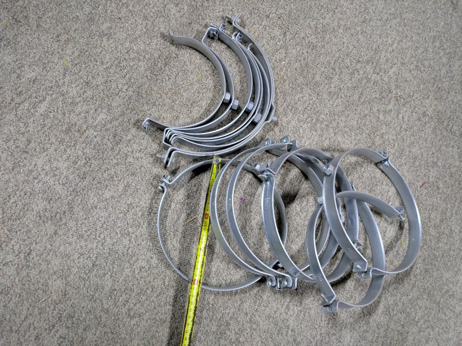 46kg beugels, klemmen in 1 koop, Ophalen, Overige materialen, Overige typen, Minder dan 2 meter