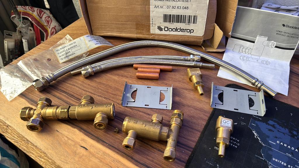daalderop combi installatieset reserve onderdelen, Nieuw, Minder dan 20 liter, Ouder dan 10 jaar, Boiler