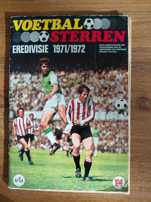 Voetbalsterren Vanderhout Eredivisie 1971-1972, Ophalen of Verzenden, Gebruikt, Overige binnenlandse clubs, Poster, Plaatje of Sticker