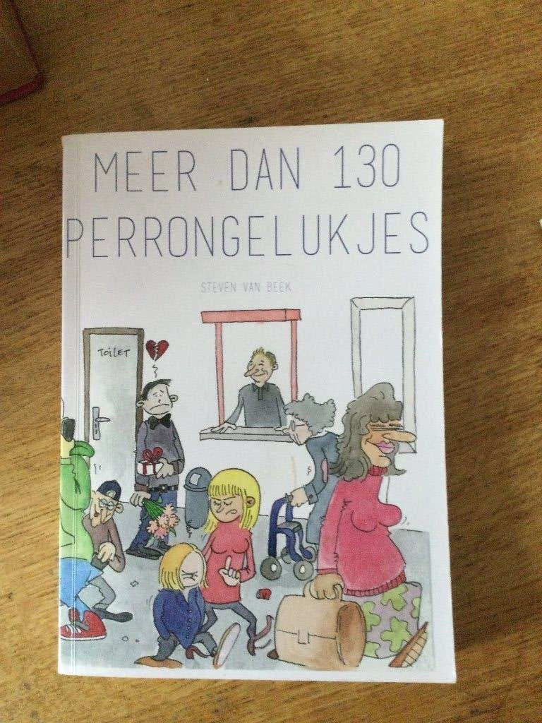 Steven van Beek - Meer dan 130 perronongelukjes, Ophalen of Verzenden, Zo goed als nieuw, Verhalen